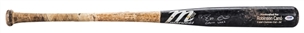 2011 Robinson Cano Game Used and Signed Marucci Custom Cut-M Model Bat (PSA/DNA GU 9)
